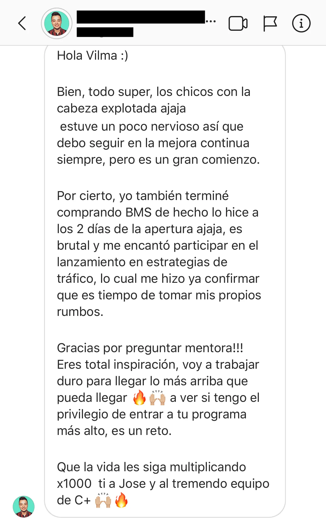 Testimonio