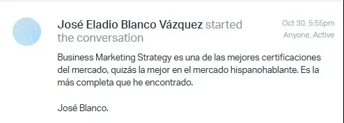 Testimonio